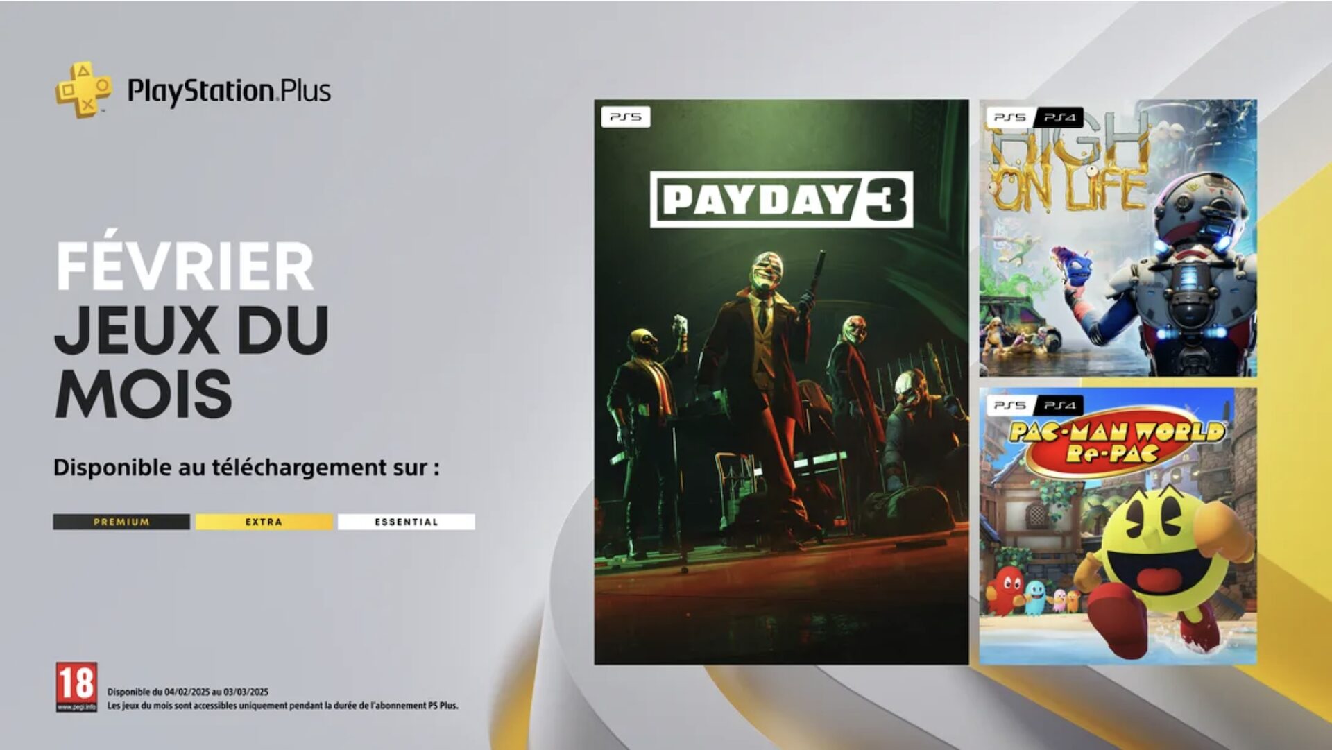 PlayStation Plus : Jeux gratuits de février 2025