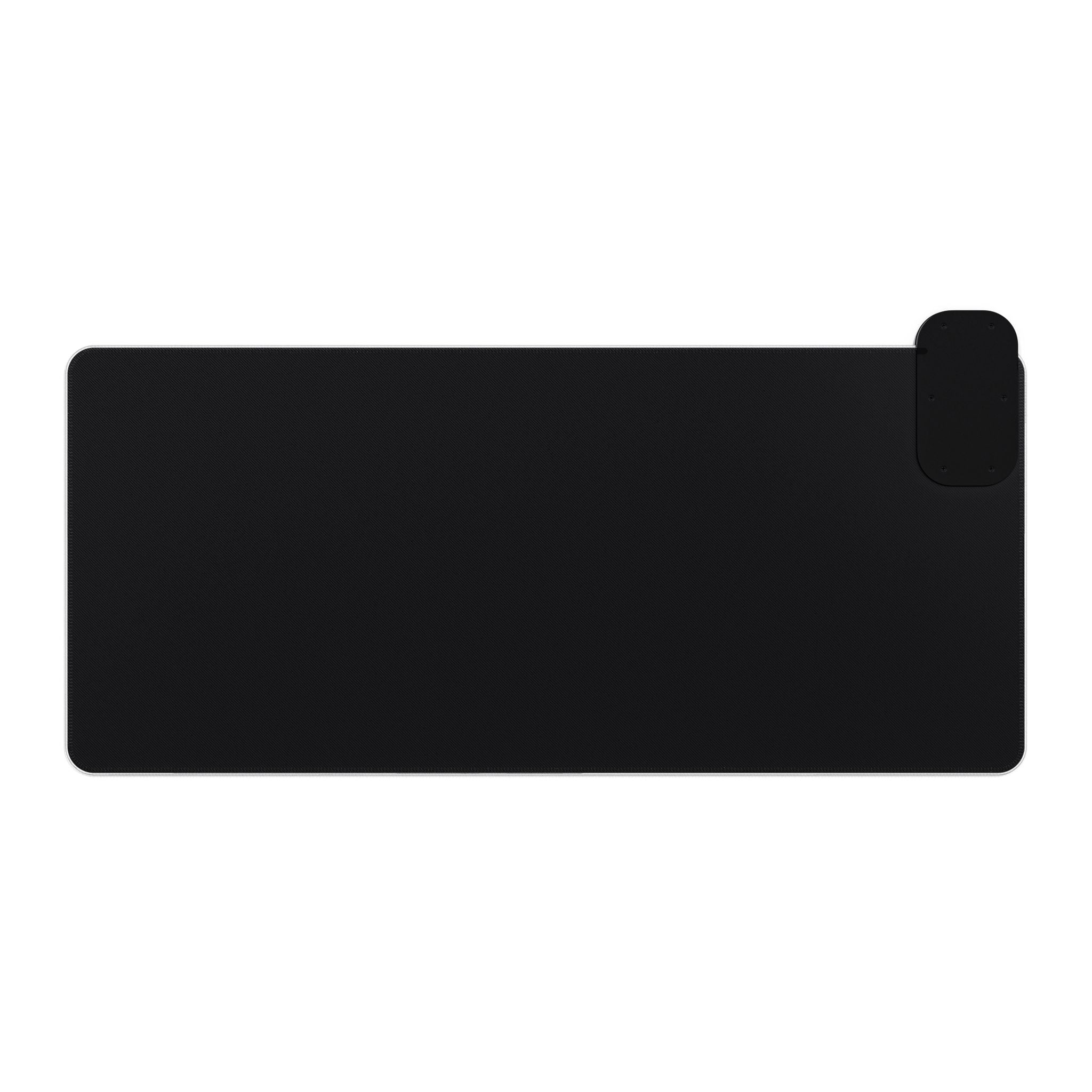 LED Gaming Mouse Pad avec Design Futuriste et Charge Sans Fil.