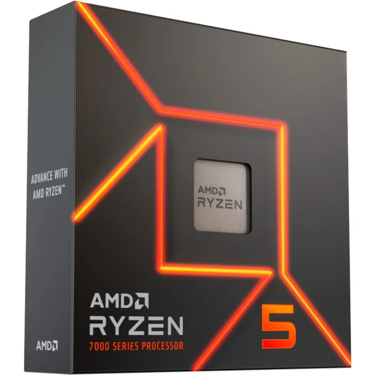 Processeur AMD Ryzen™ 5 7600X - 6 Cœurs, 5,3 GHz, 32 Mo Cache | Performances Gaming