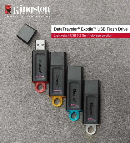 Clé USB Kingston Mini 3.2 - Lecteur Flash Compact et Durable (64 GB, 128 GB)