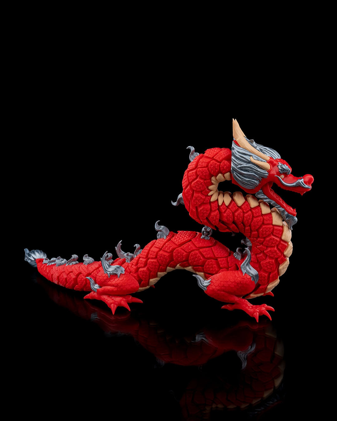 Articulated Chinese Dragon STL #2465