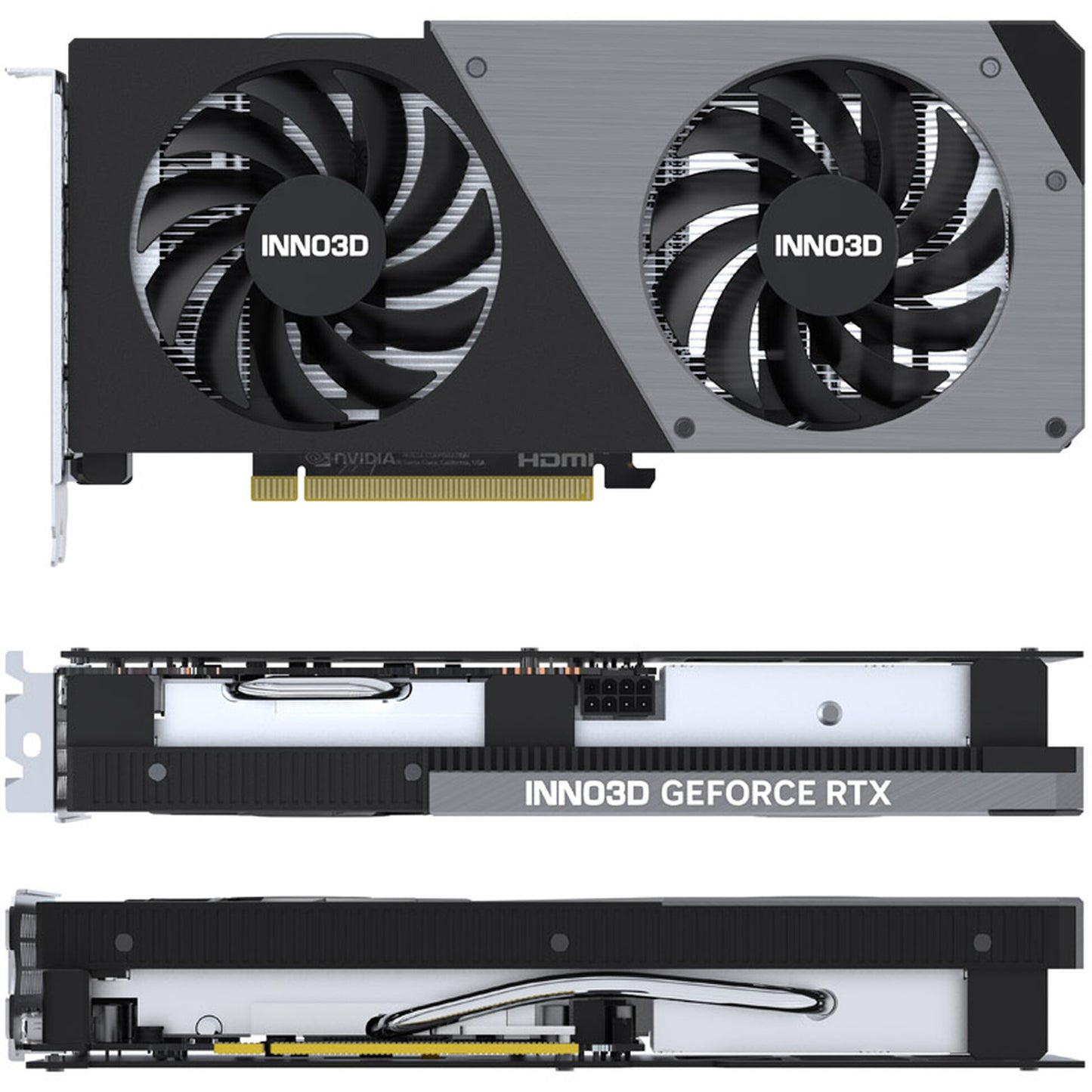 INNO3D GeForce RTX 4060 Twin X2 - 8 Go GDDR6