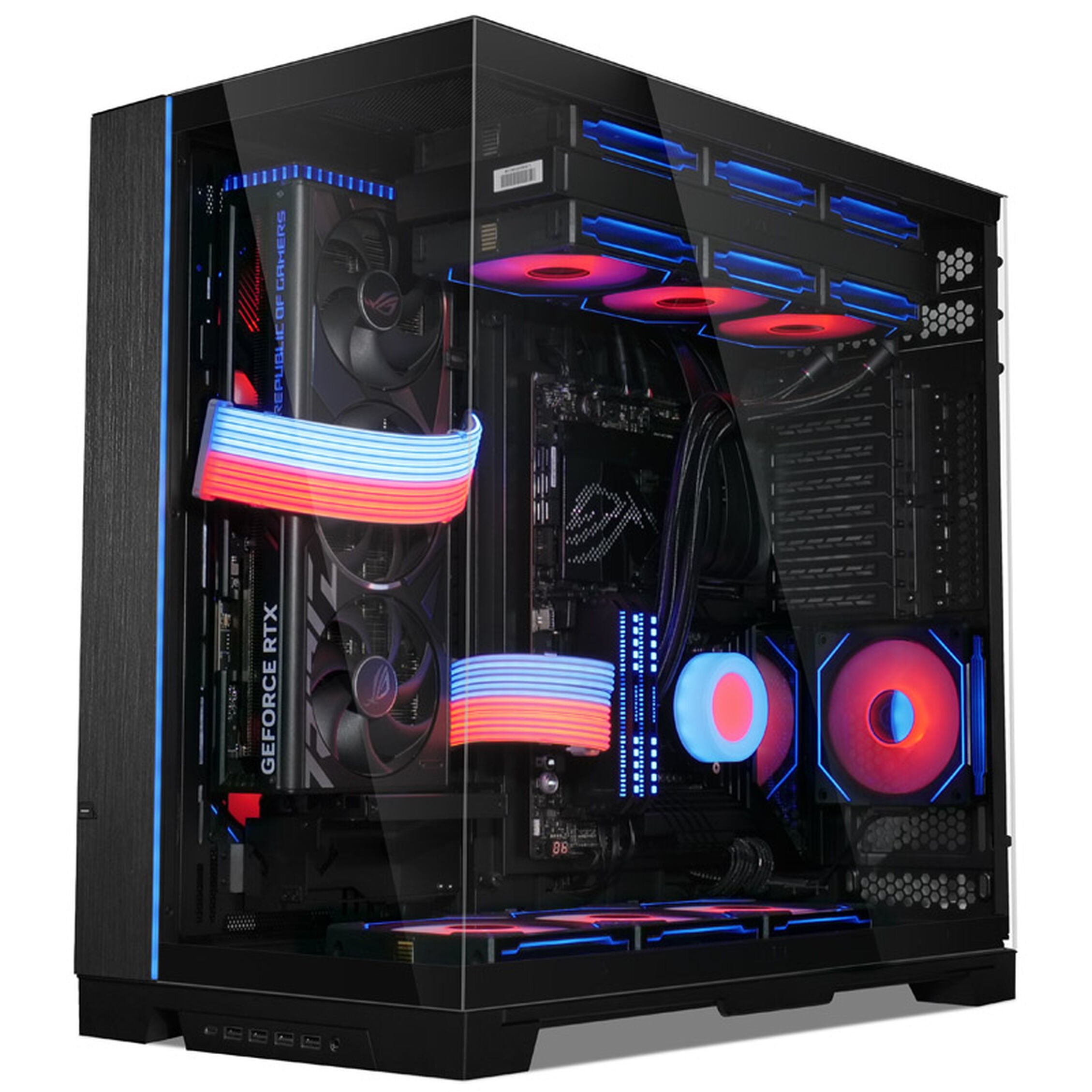 PC Nemesis X - Ryzen 7 9700X, RX 7900 XT, 32 Go DDR5, Watercooling LCD RGB | GothamDev.