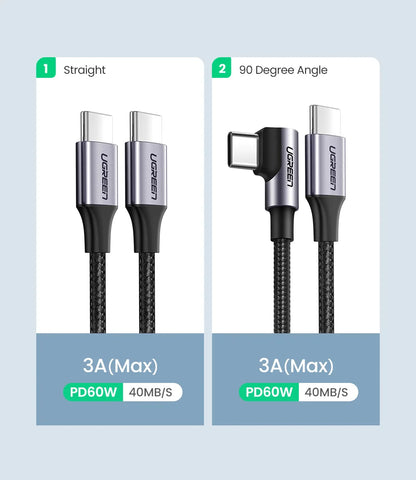 Câble Chargeur USB-C PD 60W UGREEN