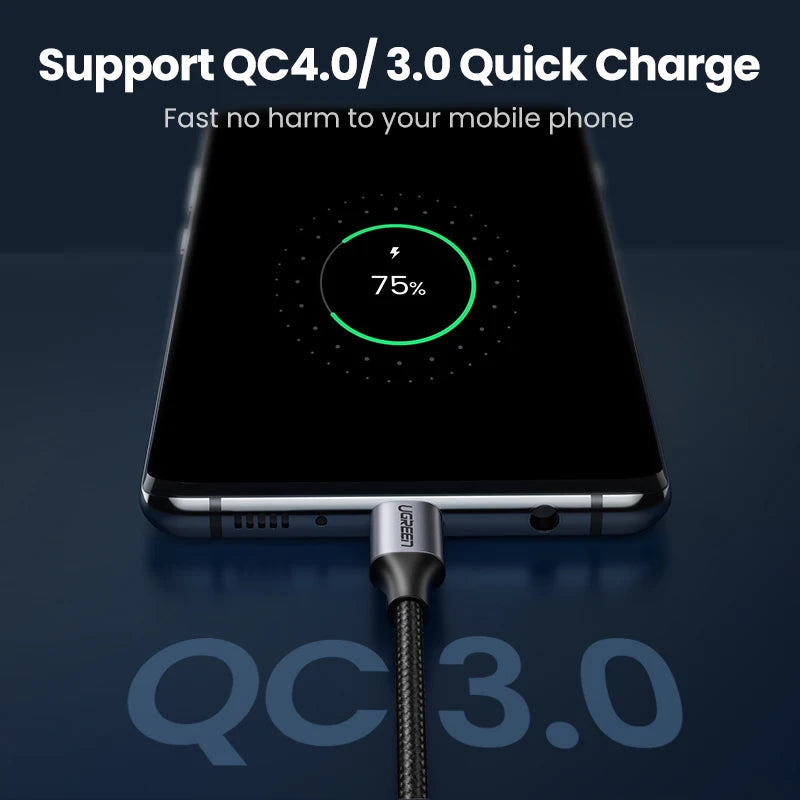 Câble Chargeur USB-C PD 60W UGREEN