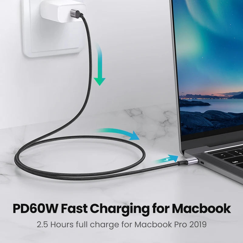 Câble Chargeur USB-C PD 60W UGREEN