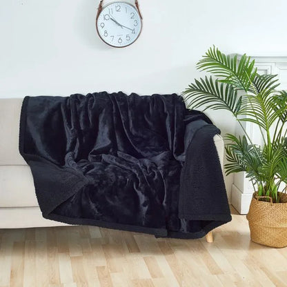 Couverture Shaggy de Luxe - Chaude, Confortable et Imperméable (King Size)