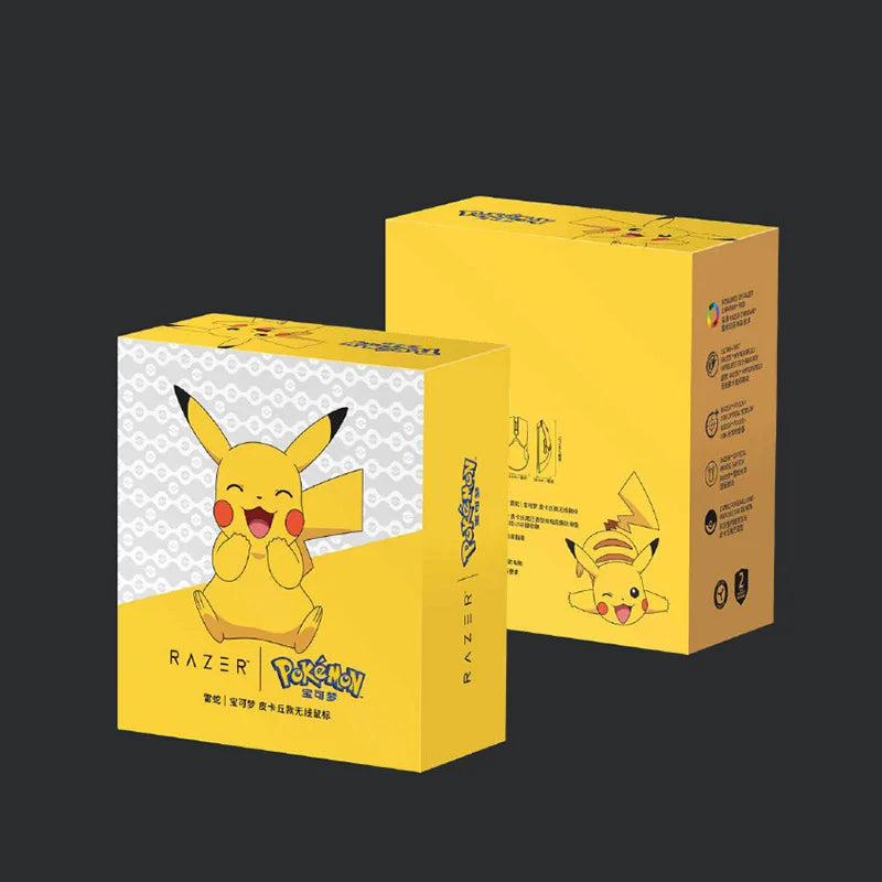 Razer Viper Ultimate Pikachu Edition - Souris de Jeu Sans Fil avec Station de Charge et Capteur Optique 20K DPI