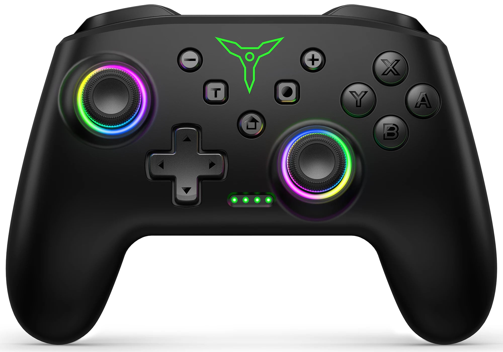 BEBONCOOL Advocate - Manette sans fil Switch Pro avec double vibration et Joysticks RGB.