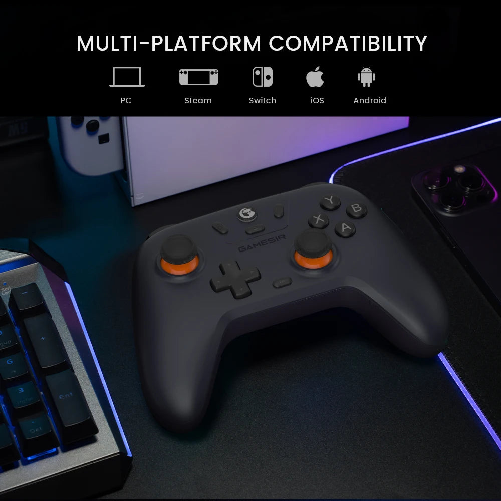 Manette de Jeu Sans Fil GenerNova Lite - Multi-Plateforme 🎮.