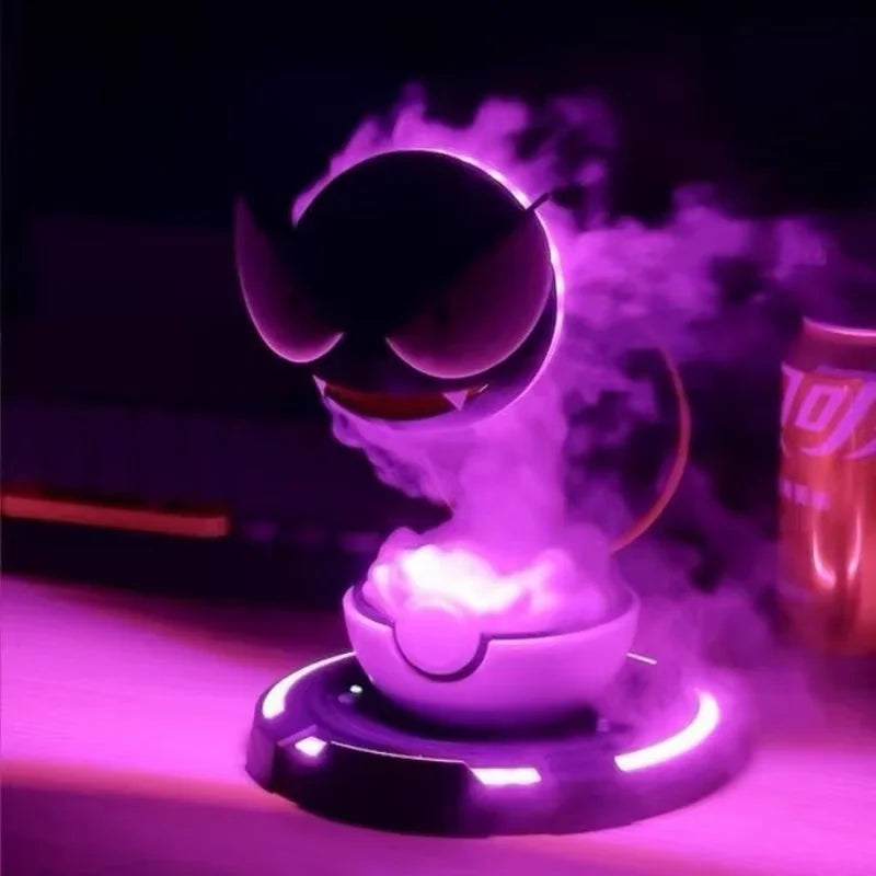 Humidificateur Pokémon Gengar avec Veilleuse Anime - Accessoire Multifonction.