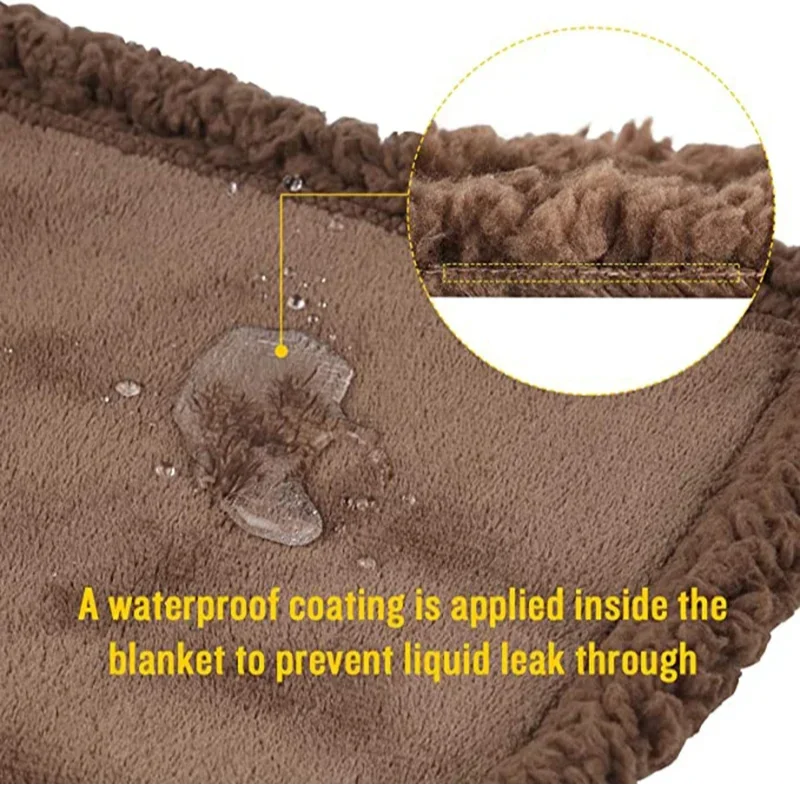 Luxury Shaggy Blanket - Warm, Cozy &amp; Waterproof (King Size)