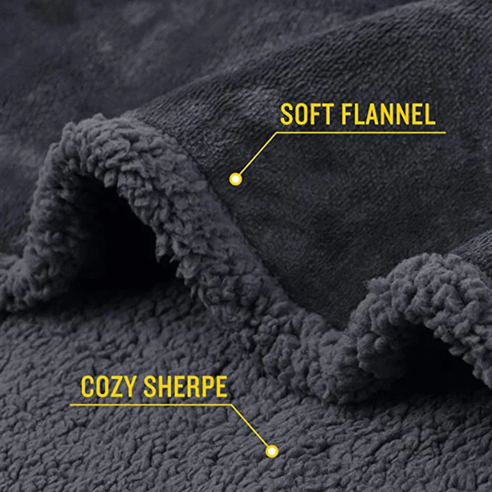 Luxury Shaggy Blanket - Warm, Cozy &amp; Waterproof (King Size)