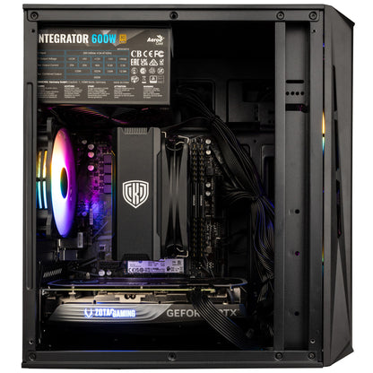 Gaming PC Black Thor - AMD Ryzen 7 5700X, RTX 4060 Ti 16GB