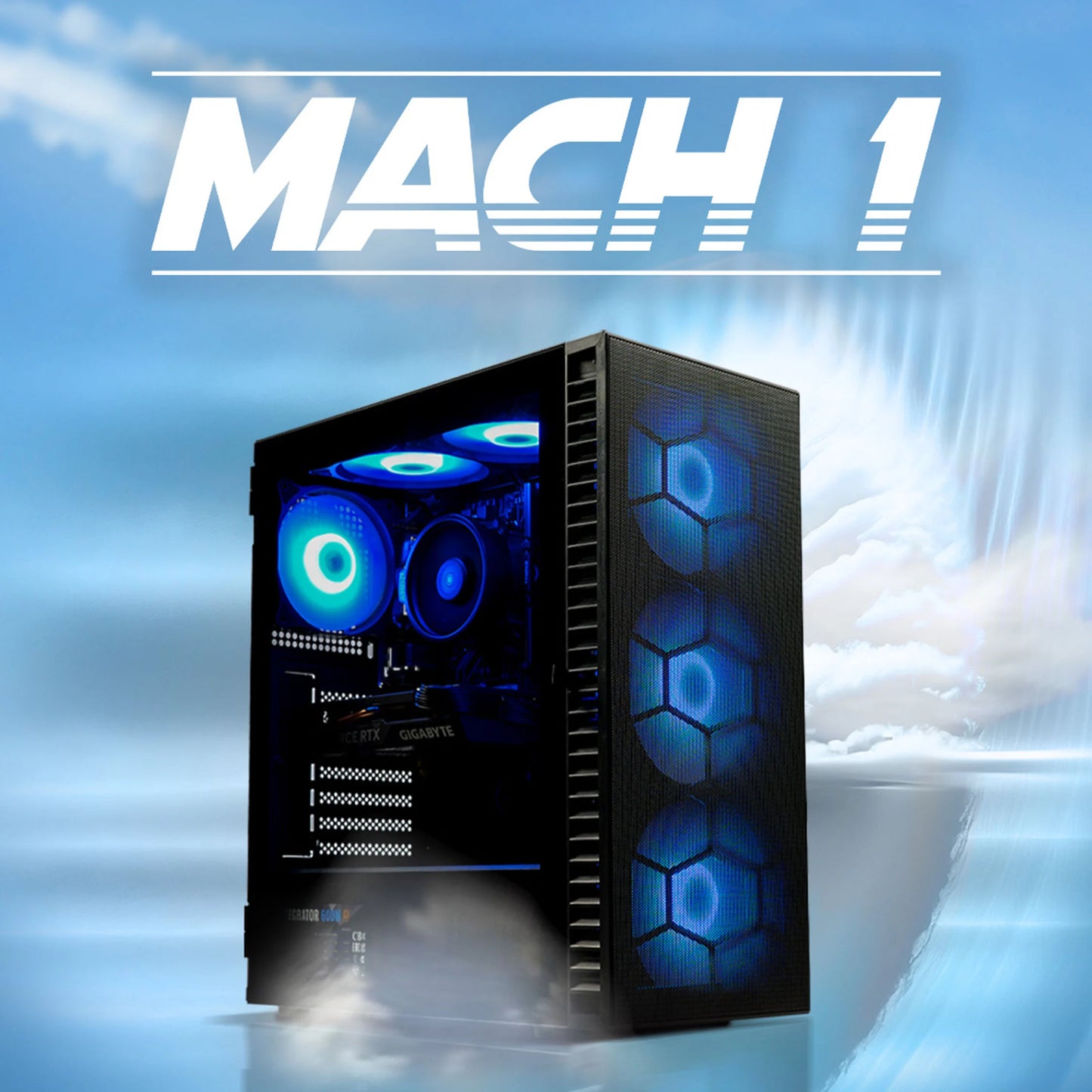 Gaming PC Mach 1 - AMD Ryzen 5 5600, RTX 4060