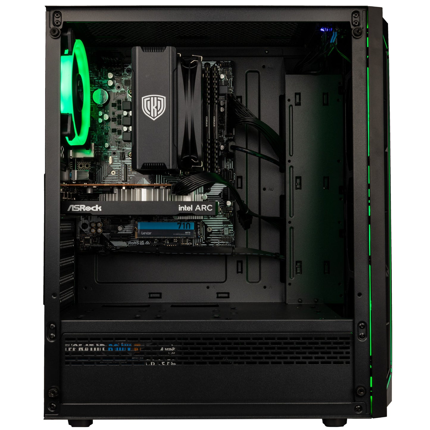 Gaming PC Dark Pulse - Intel Core i5-12400F, Intel Arc A380