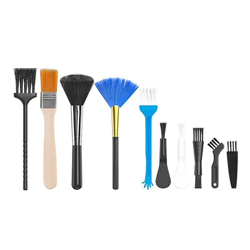 Kit de Brosses de Nettoyage 10 Pièces pour Clavier, Ordinateur Portable, Téléphone et Accessoires