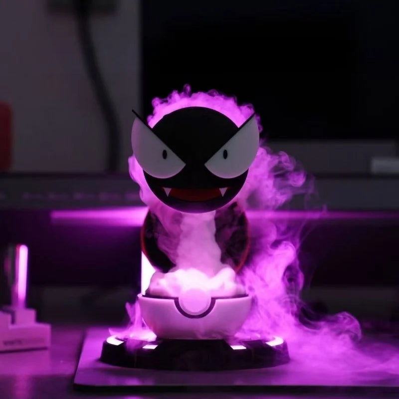 Humidificateur Pokémon Gengar avec Veilleuse Anime - Accessoire Multifonction.