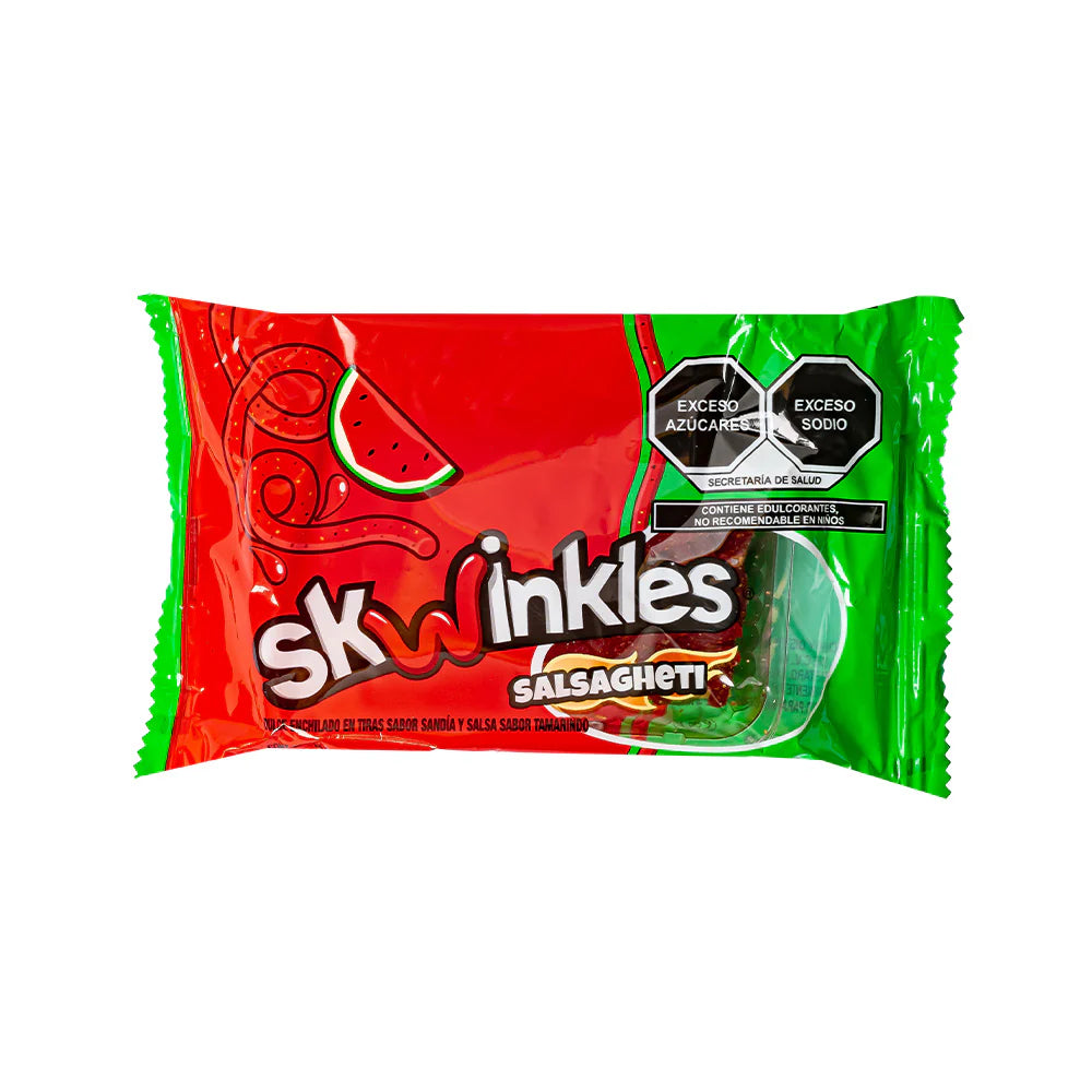 Skwinkles Candy Salsagheti Sandia et Tamarindo - Bonbons Piquants et Sucrés !