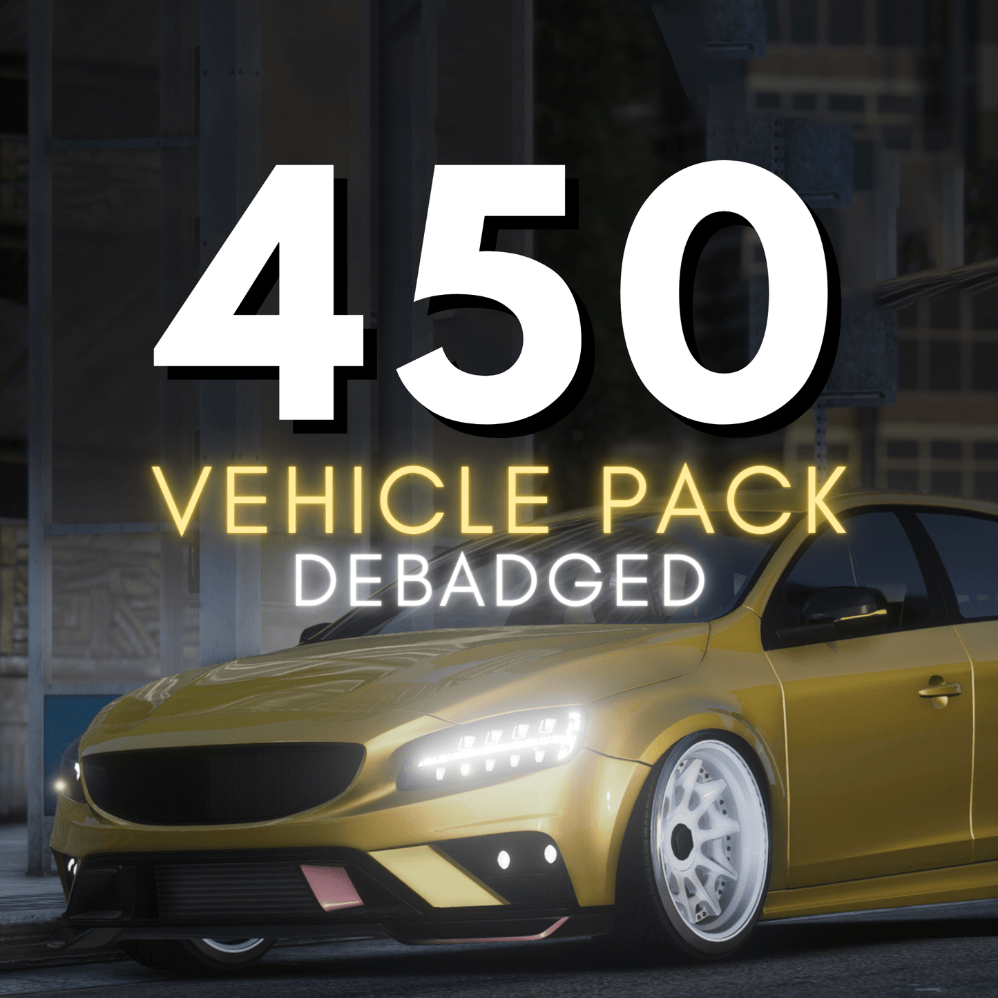 GothamDev - Debadged Vehicle Pack | 450+ CARS for FiveM.