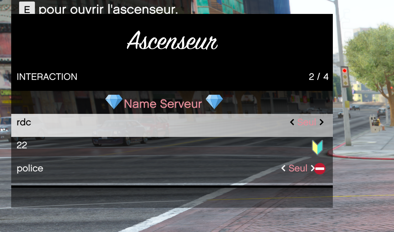 Script Ascenseur GothamDev | Ascenseurs Interactifs pour FiveM.