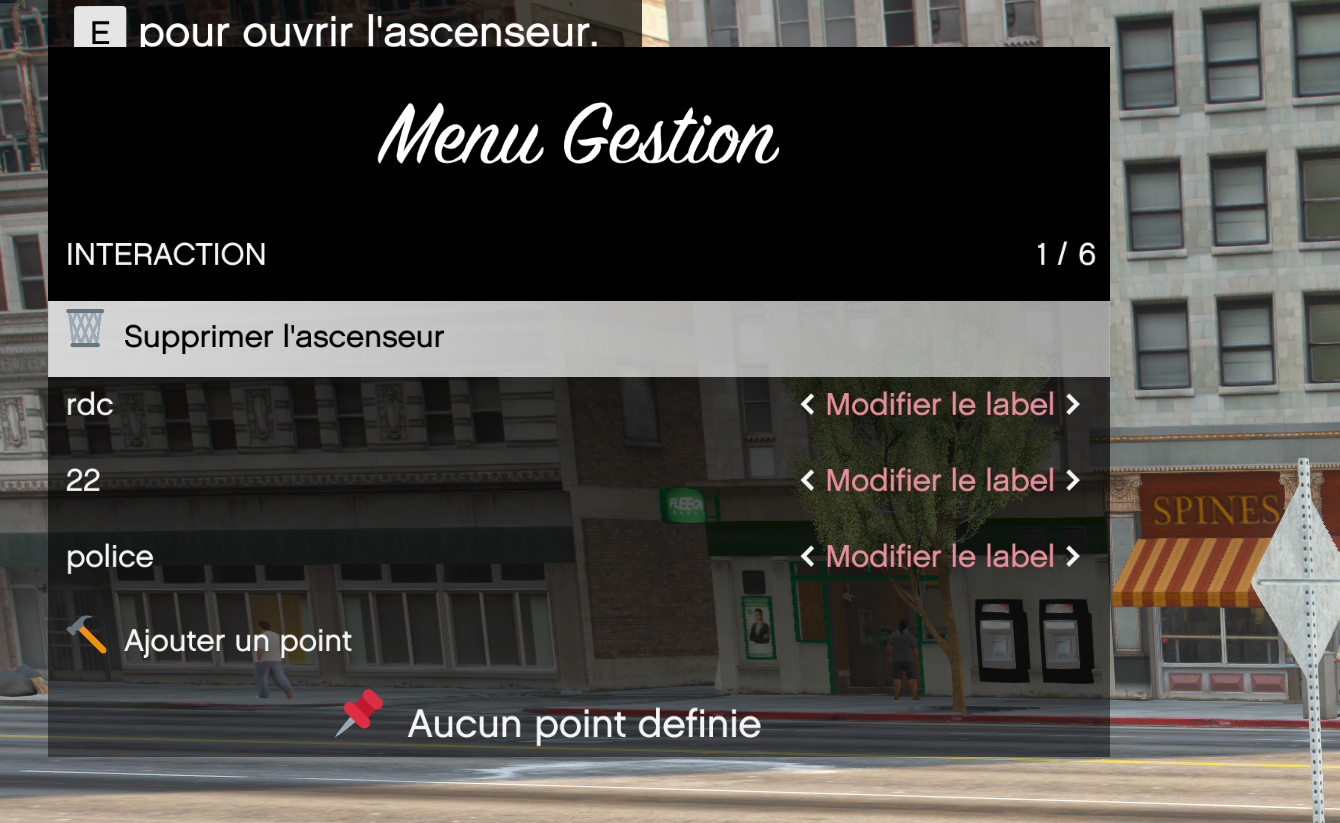 Script Ascenseur GothamDev | Ascenseurs Interactifs pour FiveM.