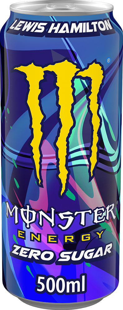 Monster Energy 44 Lewis Hamilton Sugar Free (12 x 500 ml) ou à l’unité