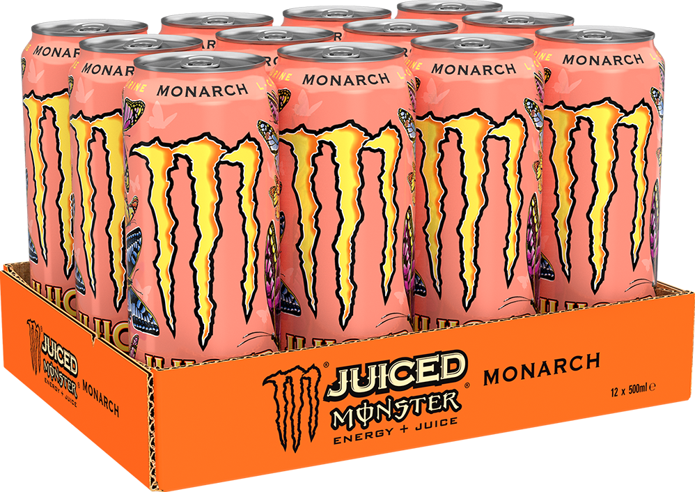 Monster Energy Juiced Monarch (12 x 500 ml) ou à l’unité