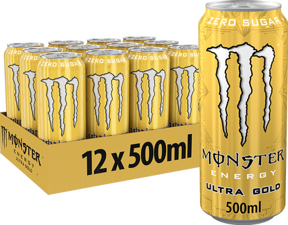 Monster Energy Ultra Gold (12 x 500 ml) ou à l'unité