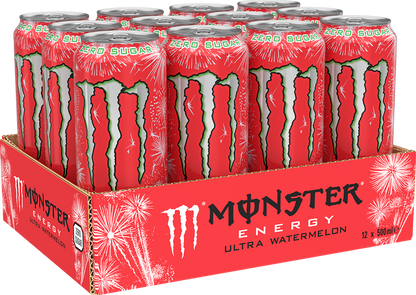 Monster Energy Ultra Pastèque (12 x 500 ml) ou à l'unité