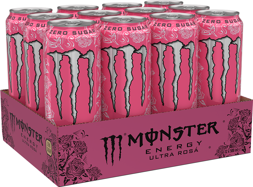 Monster Energy Ultra Rosa (12 x 500 ml) ou à l'unité