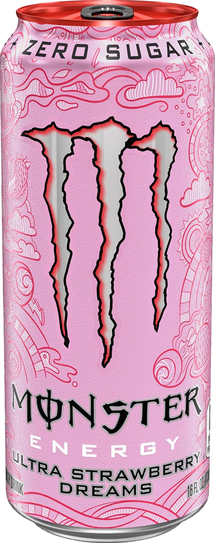 Monster Energy Ultra Strawberry Dreams (12 x 500 ml) or individually