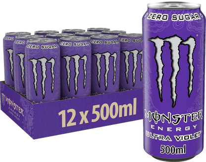 Monster Energy Ultra Violet (12 x 500 ml) ou à l'unité