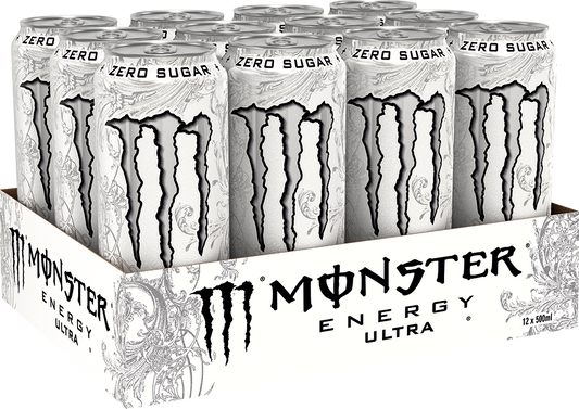 Monster Energy Ultra White (12 x 500 ml) ou à l'unité