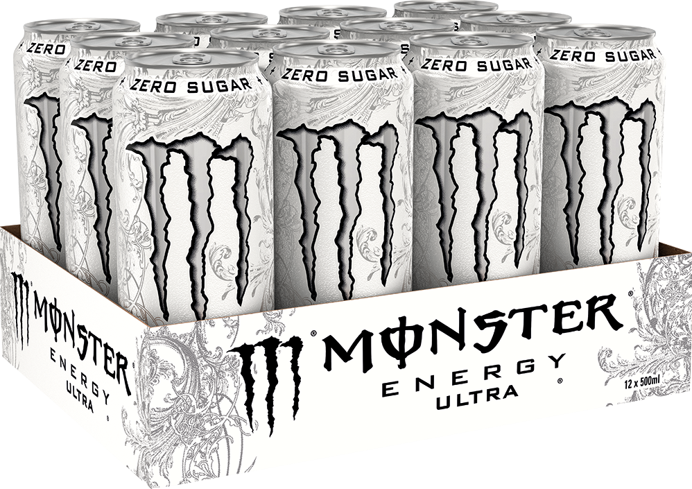 Monster Energy Ultra White (12 x 500 ml) ou à l'unité