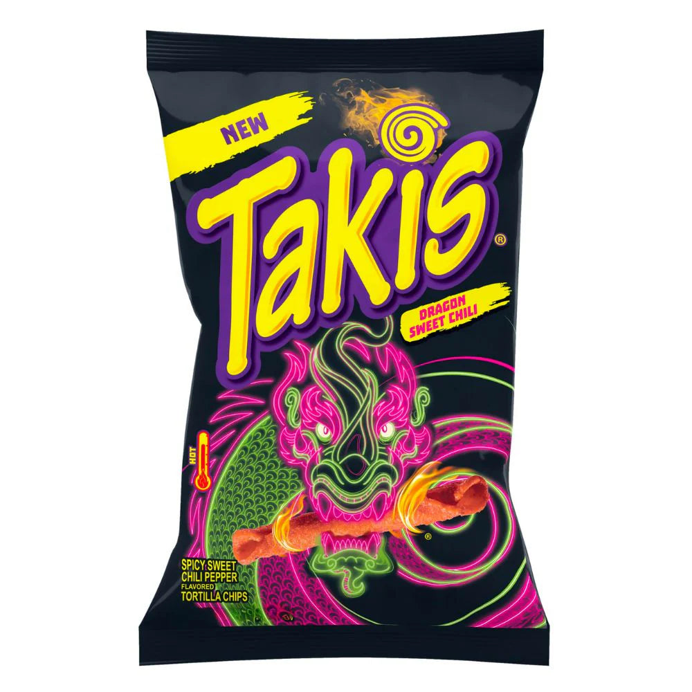 Takis Dragon Sweet Chili - Sweet Chili Tortillas (90g)